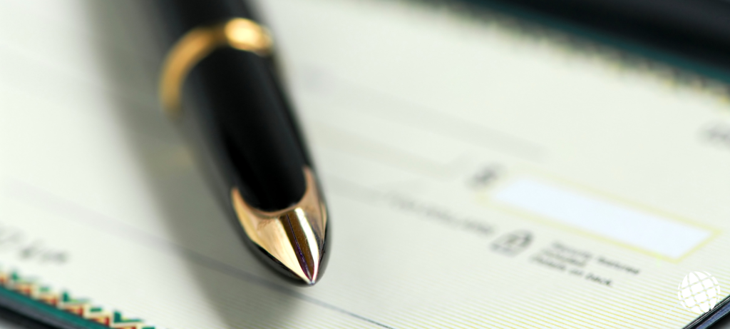 how to write a check